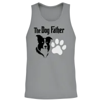 The Dog Father Lovers Unisex Tank Top - Sport Grey – 2