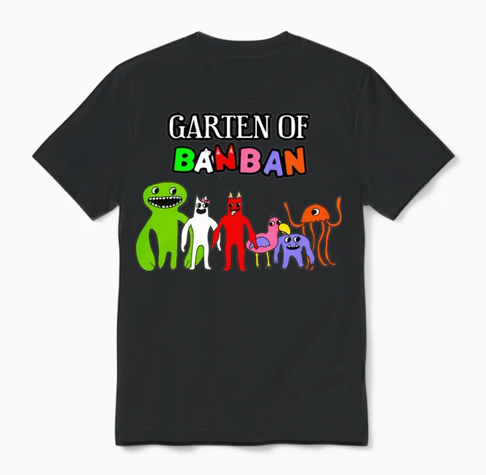 Garten of Banban Unisex T-Shirt in Black