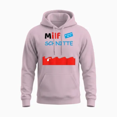 Milfschnitte Funny Malle Shirt Milfs Unisex Hoodie - Light Pink