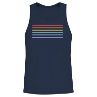 Subtle Pride Unisex Tank Top - Navy – 2