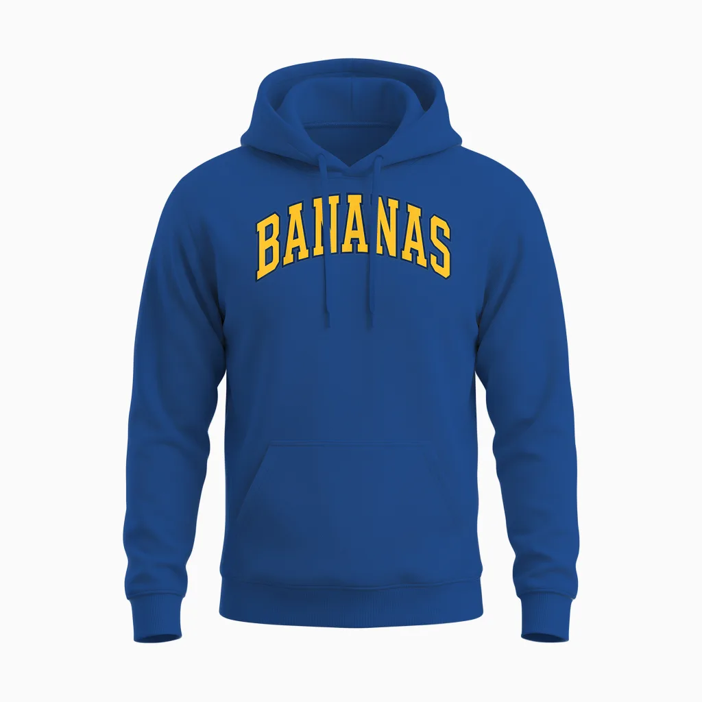 Banana - Throwback Design - Classic Unisex Hoodie in Royal