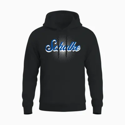 Schalke T-Shirt, Black Unisex Hoodie - Black