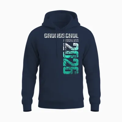 Grundschule Geschafft 2026 Grundschulabschluss Unisex Hoodie - Navy
