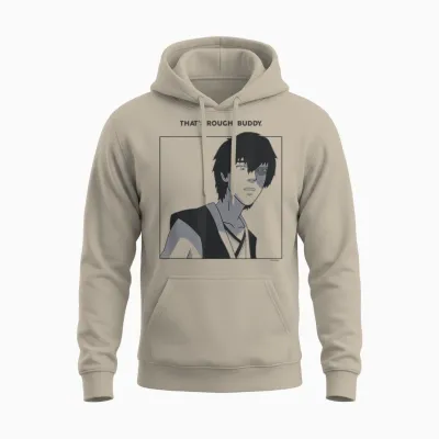 Avatar: the Last Airbender That's Rough Buddy Zuko Portrait Unisex Hoodie - Sand