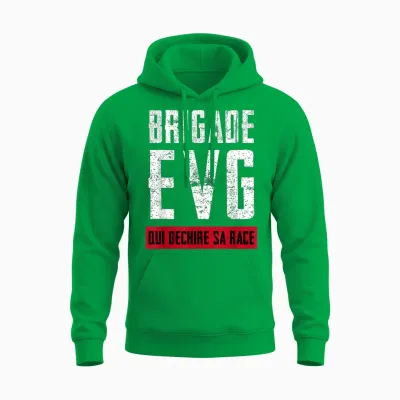 Evg Men's Brigade Evg Fancy Dress Party Boy Life Unisex Hoodie - Irish Green