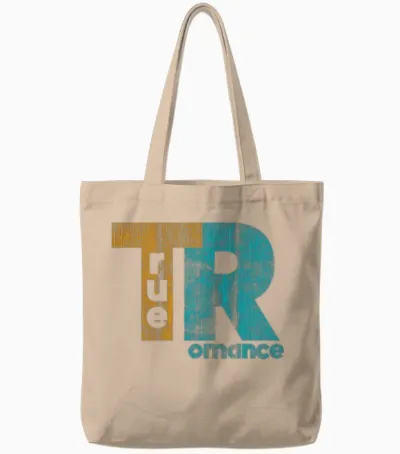 True Romance Vintage Retro Tote Bags - Natural