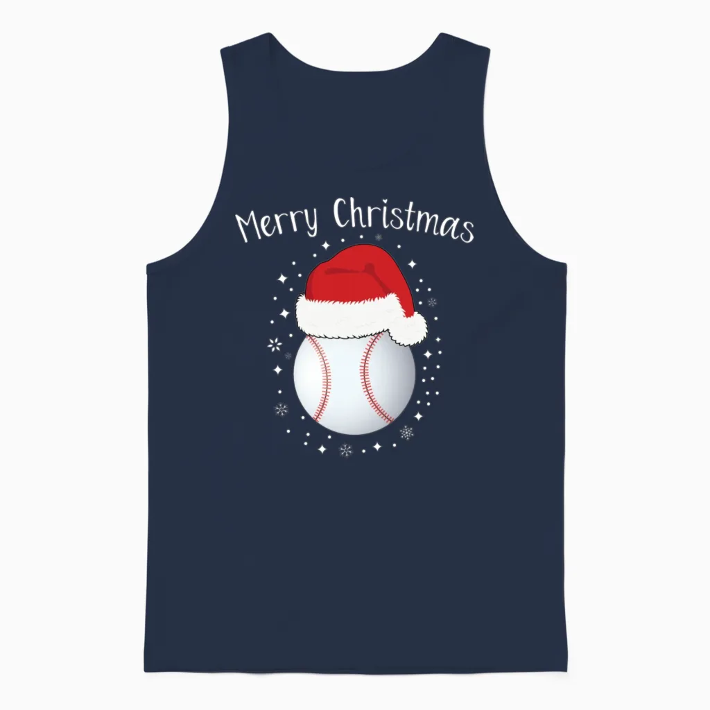 Funny Softball Copy - Baseball & Unisex Tank Top in Navy