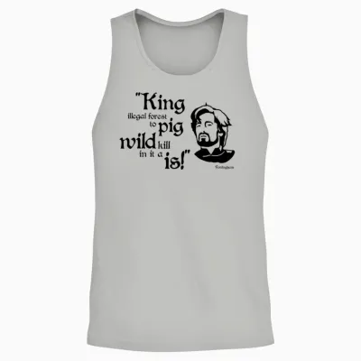 Sheriff of Rottingham – Robin Hood Men in Tights Unisex Tank Top - Ash