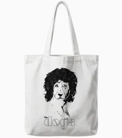 Jim Doggison - the Dogs Tote Bags - White