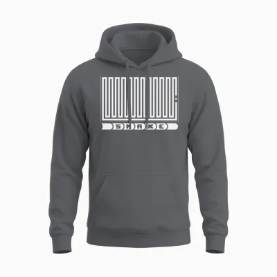 Snake - Retro Game Unisex Hoodie - Charcoal