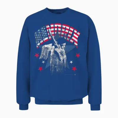 Jimi Hendrix Patriot Unisex Sweatshirt - Royal