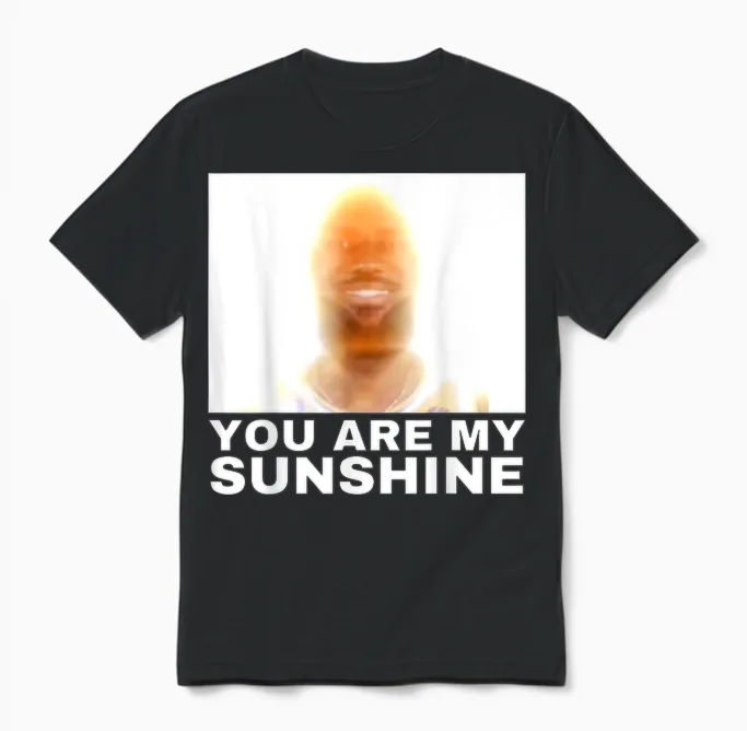 You Are My Sunshine Meme - Memes & Humor Unisex T-Shirt in Black