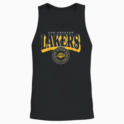 Nba – Los Angeles Lakers Gewölbtes Wappen Unisex Tank Top - Black