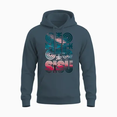 Sisu Finnish Suomi Finland Hannunvaakuna Symbol Su Unisex Hoodie - Dark Heather