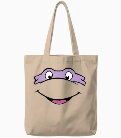 Mademark X Teenage Mutant Ninja Turtles - Donatello - Costume Tote Bags - Natural