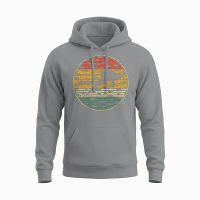 Retro Scuba Diver Unisex Hoodie - Sport Grey