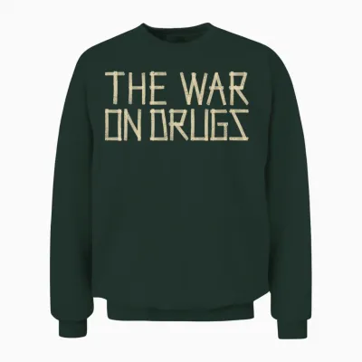Vintage War on Drugs Retro Kassette Rock 90er Musiker Unisex Sweatshirt - Forest