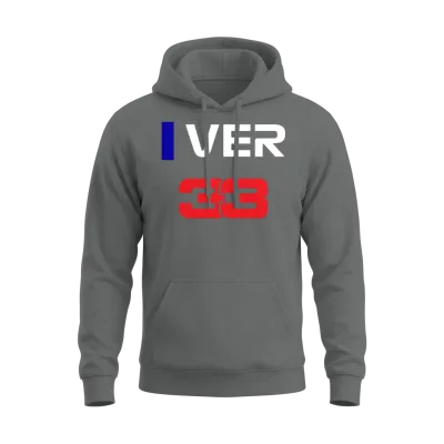 Max Verstappen 33 Unisex Hoodie - Graphite Heather