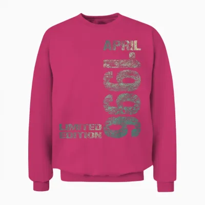 April 1996 Mann Frau 30. Geburtstag Limited Edition 30 Unisex Sweatshirt - Heliconia