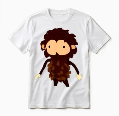 Sneaky Sasquatch Head Unisex T-Shirt - White