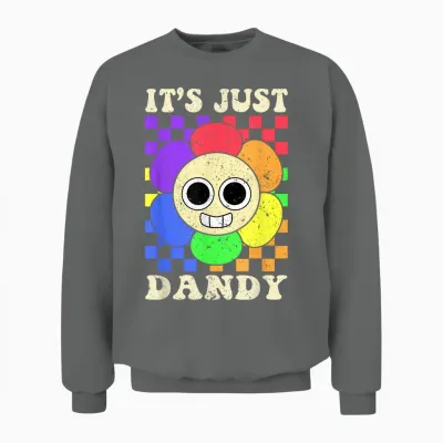 It's Just Dandy Dandy's World Funny for Men Women Unisex Sweatshirt - Graphite Heather
