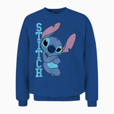 Lilo & Stitch Posing Unisex Sweatshirt - Royal