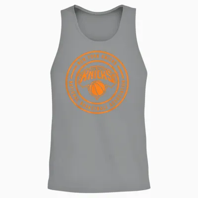 Nba - Kreislogo Der New York Knicks Unisex Tank Top - Sport Grey