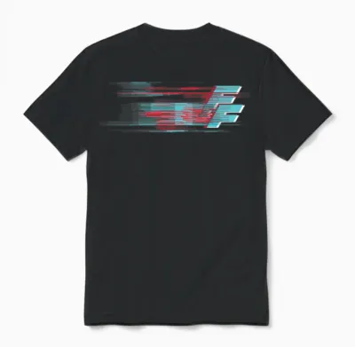 Fast and Furious Blurry Logo Unisex T-Shirt - Black