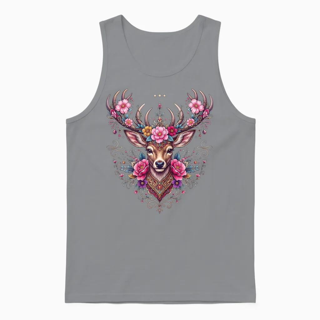 Passend Für Oktoberfest Damen Trachtenshirt Dirndl Trachten Unisex Tank Top in Sport Grey