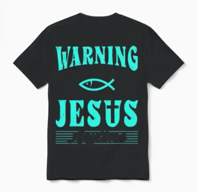 Start Talking About Jesus Unisex T-Shirt - Black