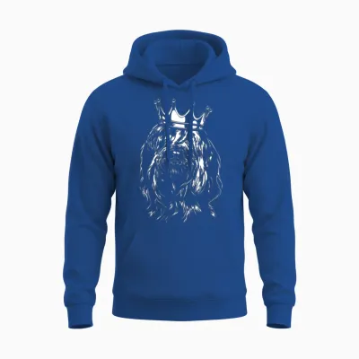Funny Briard Dog Crown Dog Mom Unisex Hoodie - Royal