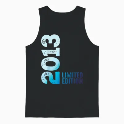 Limited Edition Anniversary 2013 T-Shirt, Black, S Unisex Tank Top - Black