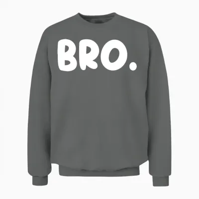 Bro! Unisex Sweatshirt - Graphite Heather
