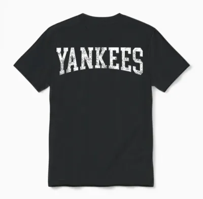 Yankees Vintage Retro Style Classic 70s & 80s Men Women Unisex T-Shirt - Black