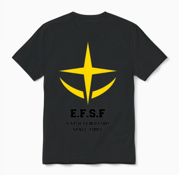 Efsf Unisex T-Shirt in Black