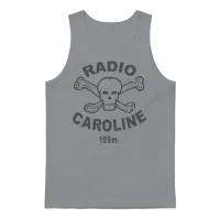 Radio Caroline Unisex Tank Top - Sport Grey – 1