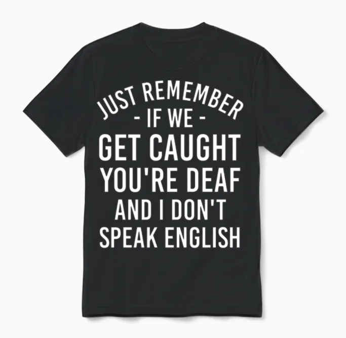 Funny Quote, Funny Quote Memes & Humor Gift Unisex T-Shirt in Black