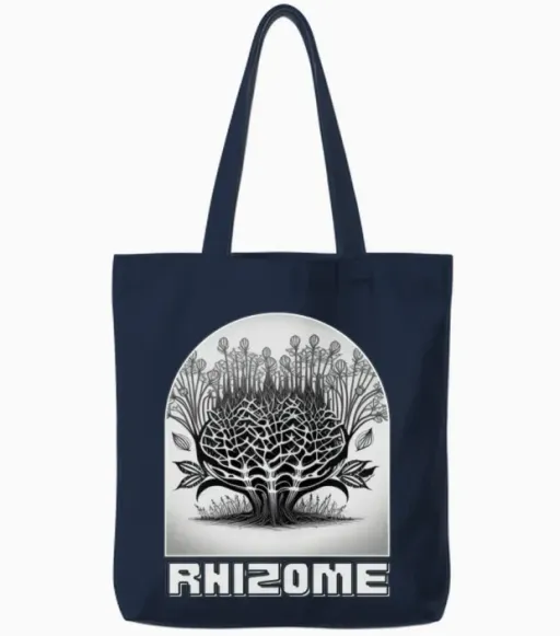 Garden Glam - Gardening Tote Bags in Navy
