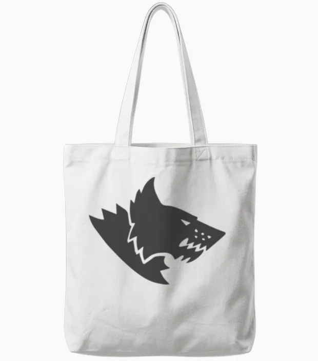 40,000 Space Wolves Tote Bags in White