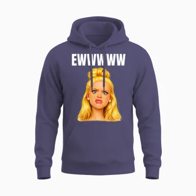 Lustiges Meme Gesicht Doll Face Sarkasmus Design Mit Love Unisex Hoodie - Heather Sport Dark Navy