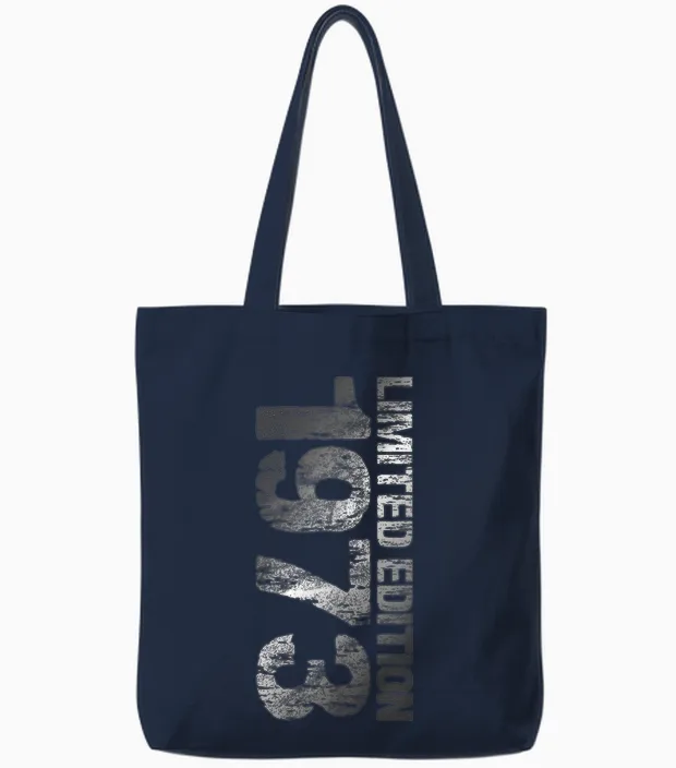 1973 Mann Frau 53. Geburtstag Limited Edition 53 Tote Bags in Navy