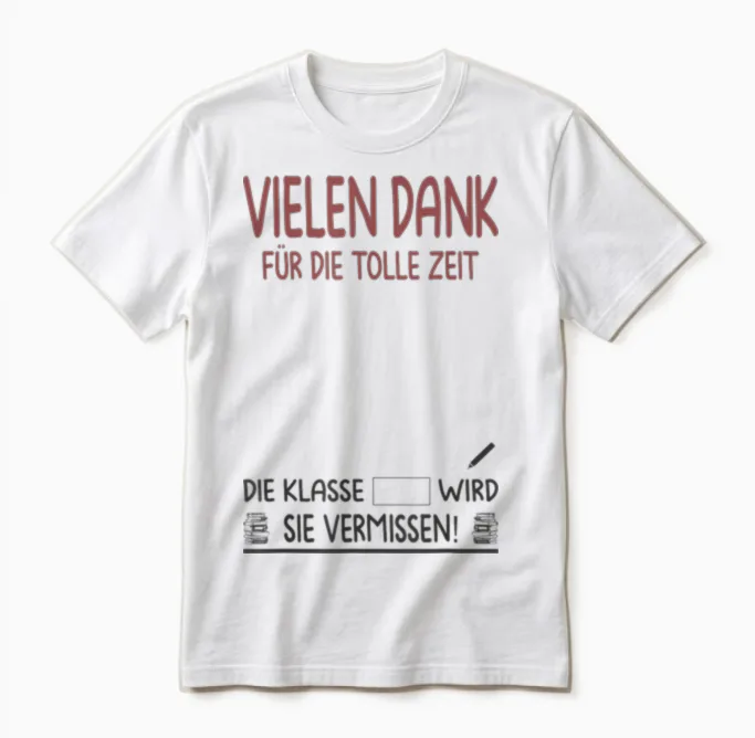 Lehrerin Erinnerung Lehrer Abschied Rente Schulklasse Schule Unisex T-Shirt in White