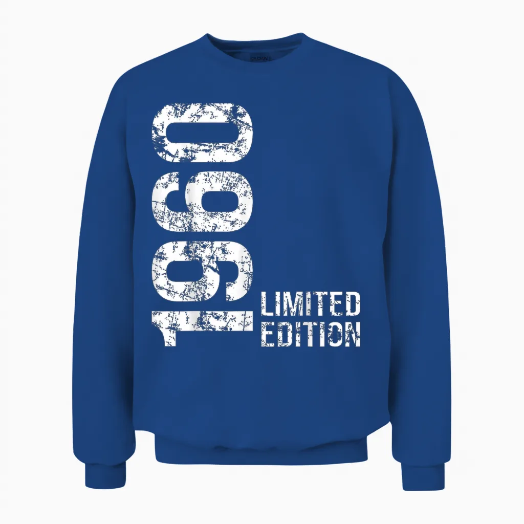 66 Geburtstag Männer 1960 Unisex Sweatshirt in Royal
