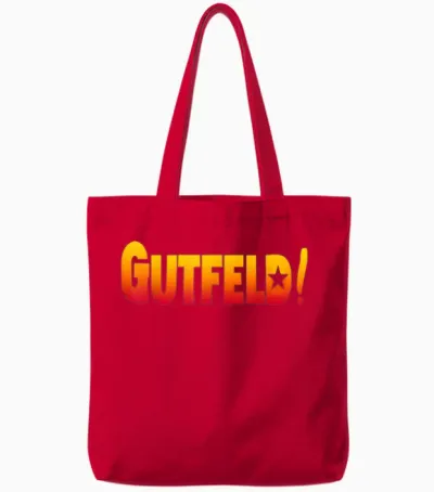 Greg Funny Gutfeld Tote Bags - Red