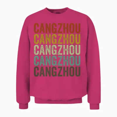 Cangzhou China Retro Vintage Unisex Sweatshirt - Heliconia