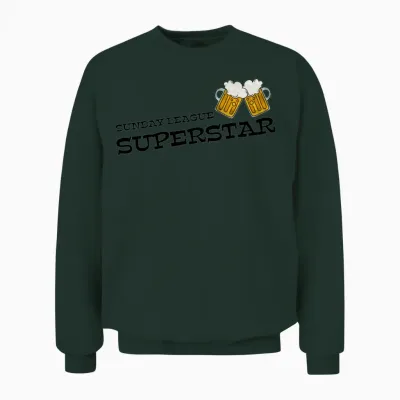 Sunday League Superstar Unisex Sweatshirt - Forest