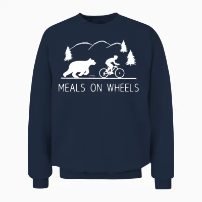 Meals on Wheels Unisex Sweatshirt - Navy