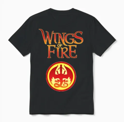 Wings of Fire All Dragon Unisex T-Shirt in Black