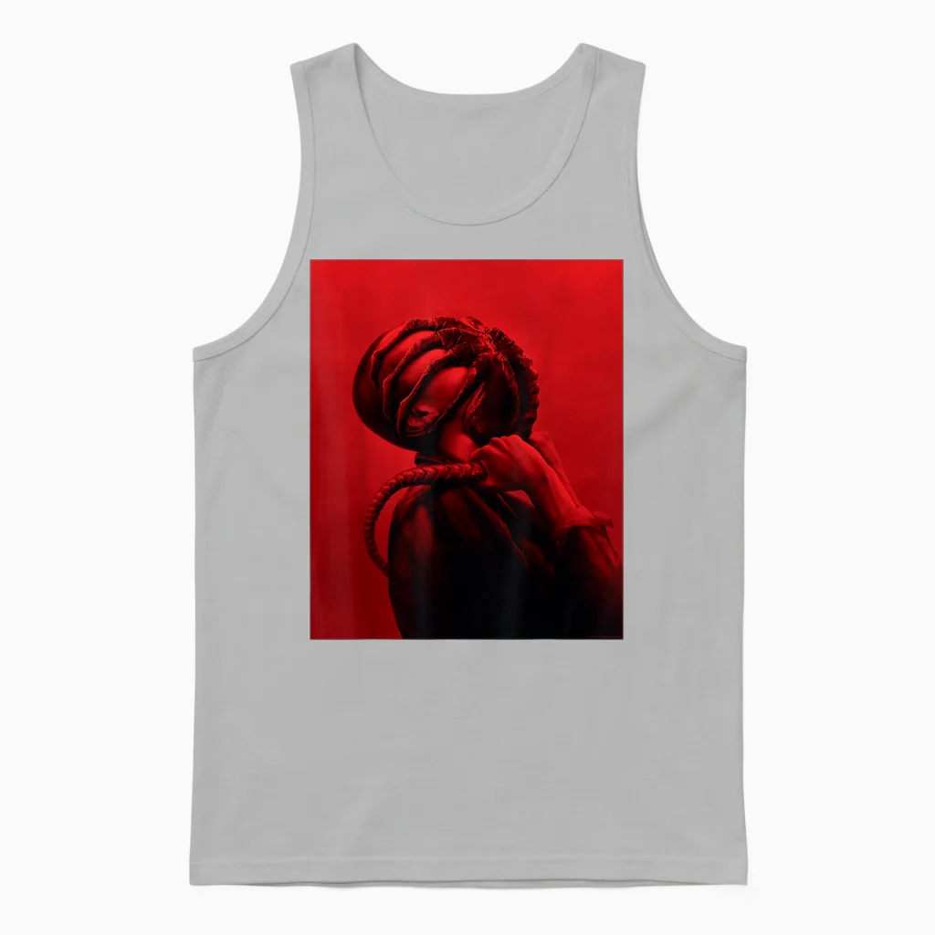 Alien: Romulus Xenomorph Facehugger Attack Official Unisex Tank Top in Ash