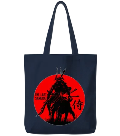 The Last Samurai Tote Bags - Navy